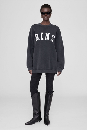 Sweat Anine Bing Tyler Bing Noir Femme | AZX-1258117